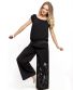 Damenhose Michaela Gautam Flora Schwarz