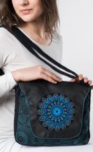 Handtasche Michaela Gautam Sarkala mit Kunstleder Petrol