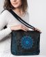 Handtasche Michaela Gautam Sarkala mit Kunstleder Petrol