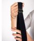 Handtasche Michaela Gautam Sarkala mit Kunstleder Grau