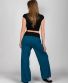 Damenhose Michaela Gautam Cornflower Petrol