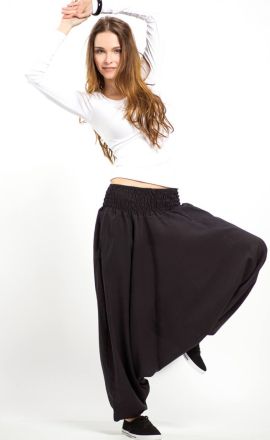 Haremshose Michaela Gautam Aladin Schwarz