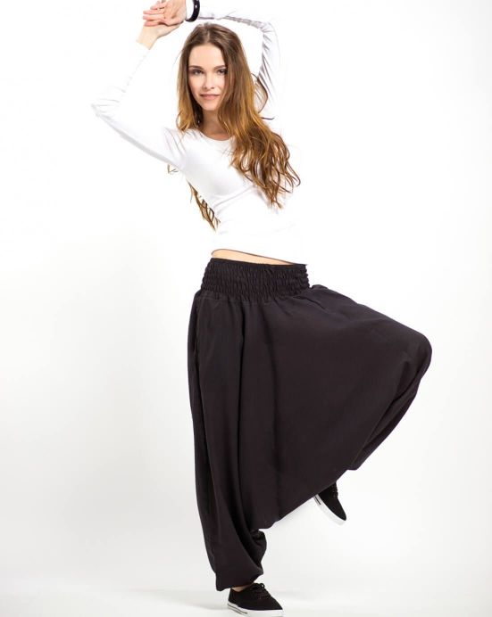 Haremshose Michaela Gautam Aladin Schwarz