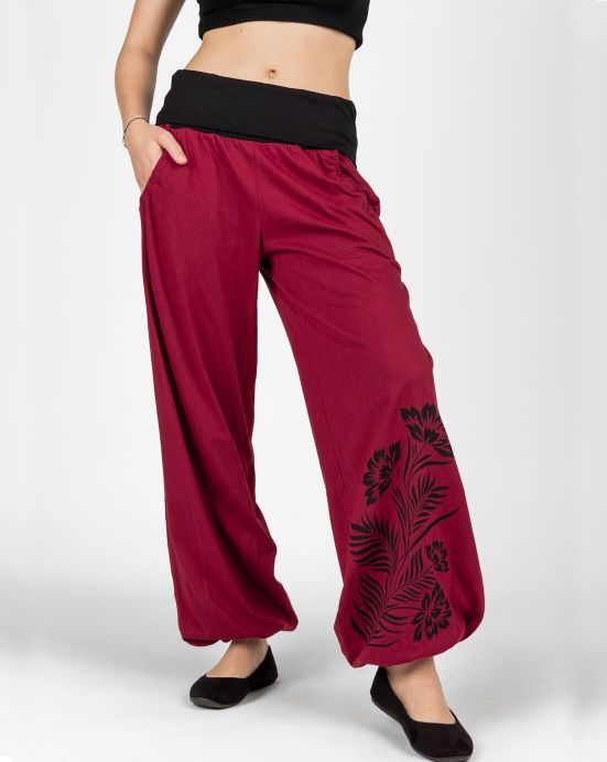 Damenhose Michaela Gautam Cornflower Bordeaux