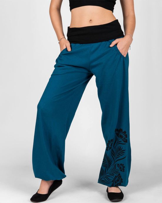 Damenhose Michaela Gautam Cornflower Petrol