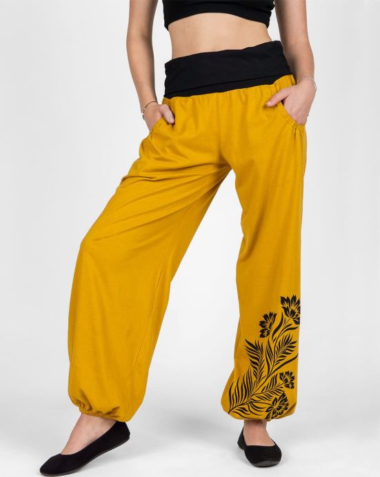Damenhose Michaela Gautam Cornflower Safran