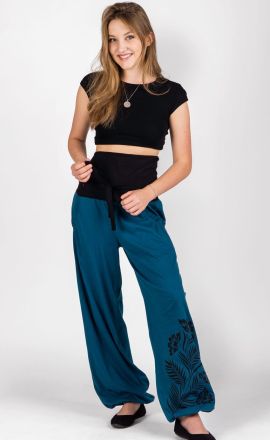Damenhose Michaela Gautam Cornflower Petrol