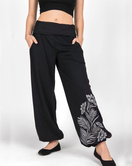 Damenhose Michaela Gautam Cornflower Schwarz