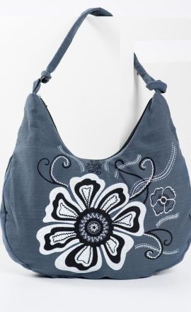 Handtasche Michaela Gautam Moon Grau