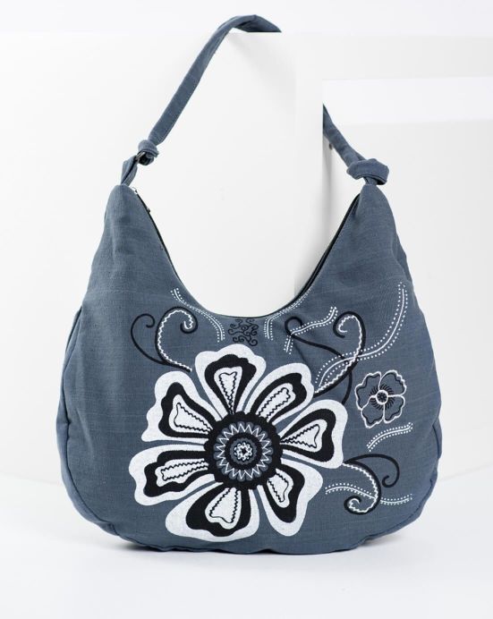 Handtasche Michaela Gautam Moon Grau