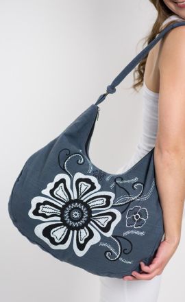 Handtasche Michaela Gautam Moon Grau