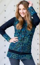 Kapuzenjacke Michaela Gautam Bagainca Navy