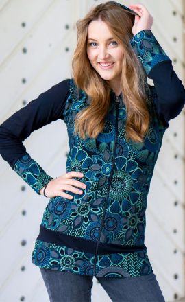 Kapuzenjacke Michaela Gautam Bagainca Navy