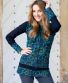 Kapuzenjacke Michaela Gautam Bagainca Navy
