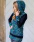 Kapuzenjacke Michaela Gautam Bagainca Navy