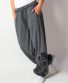 Damenhose Purano aus leichter Baumwolle Grau