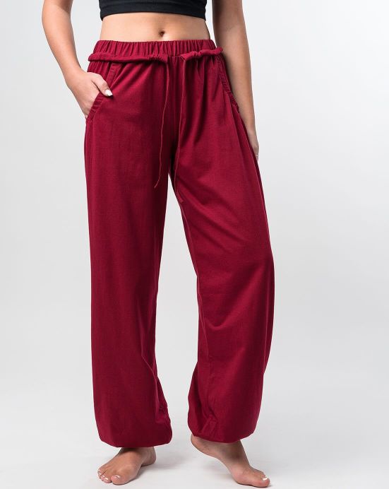 Damenhose Michaela Gautam Arama Bordeaux