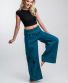 Damenhose Michaela Gautam Flora Petrol