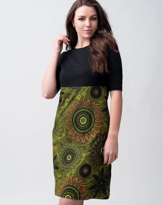 Kleid Michaela Gautam Lajalu Oliv