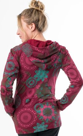 Kapuzenjacke Michaela Gautam Miraj Bordeaux