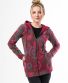 Kapuzenjacke Michaela Gautam Miraj Bordeaux