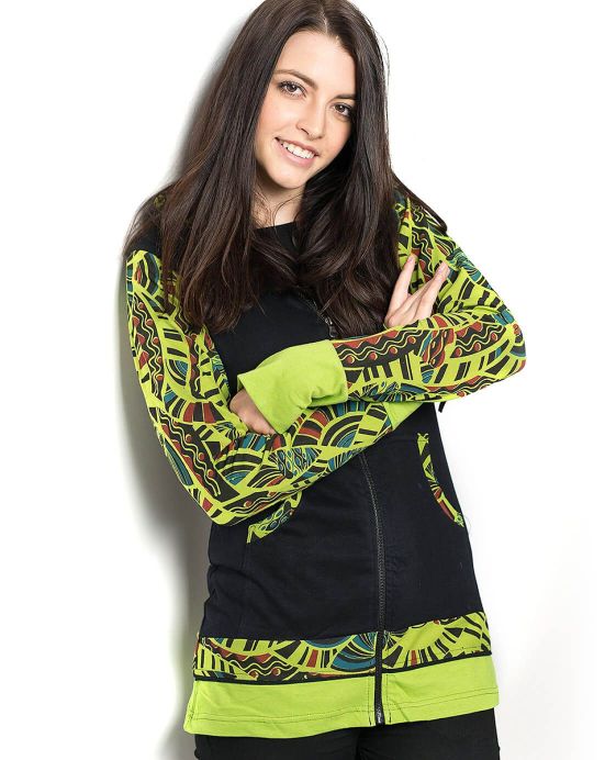 Kapuzenjacke Michaela Gautam Apach Limette