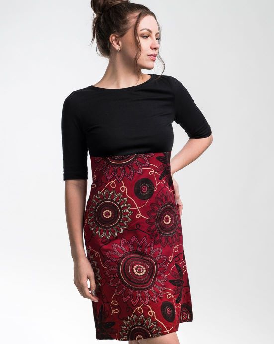 Kleid Michaela Gautam Lajalu Bordeaux