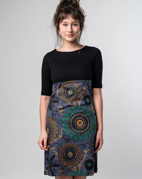 Kleid Michaela Gautam Lajalu Grau