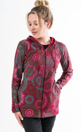 Kapuzenjacke Michaela Gautam Miraj Bordeaux