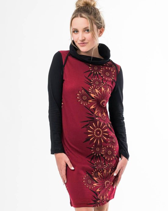 Kleid Michaela Gautam Hede Bordeaux