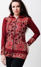 Kapuzenjacke Michaela Gautam Rata Bordeaux