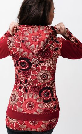 Kapuzenjacke Michaela Gautam Rata Bordeaux