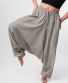 Haremshose Michaela Gautam Aladin Beige mit Streifen
