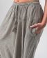 Haremshose Michaela Gautam Aladin Beige mit Streifen