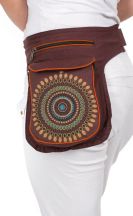 Hüfttasche Purano braunes Mandala