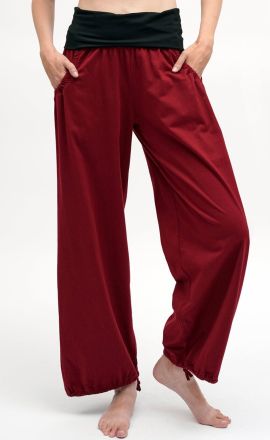 Damenhose Michaela Gautam Sabai Bordeaux