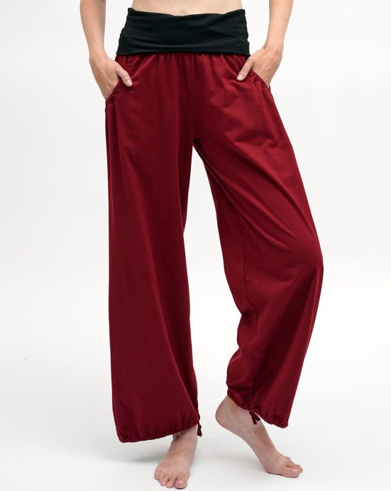 Damenhose Michaela Gautam Sabai Bordeaux