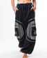 Schwarz-graue Baggy-Cargo-Hose Michaela Gautam