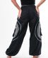 Schwarz-graue Baggy-Cargo-Hose Michaela Gautam