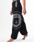 Schwarz-graue Baggy-Cargo-Hose Michaela Gautam