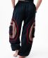 Schwarz-bordeaux Baggy-Cargo-Hose Michaela Gautam