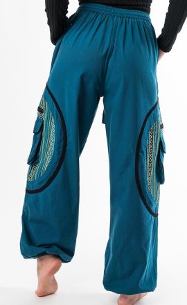 Cargo-Hose Michaela Gautam Baggy Petrol