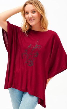 Poncho Michaela Gautam Sadhira Bordeaux