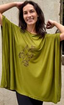 Poncho Michaela Gautam Sadhira Khaki