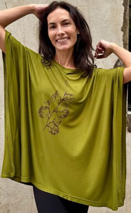 Poncho Michaela Gautam Sadhira Khaki