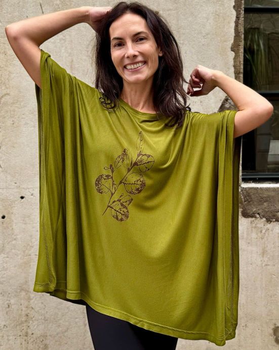 Poncho Michaela Gautam Sadhira Khaki