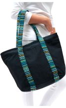 Handtasche Michaela Gautam Kapasa Schwarz-petrol