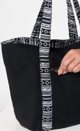 Handtasche Michaela Gautam Kapasa Schwarz