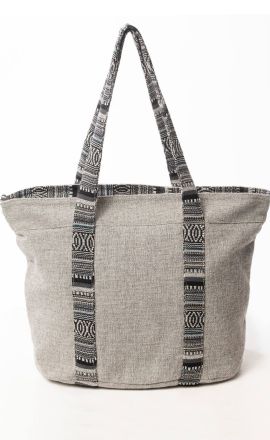 Handtasche Michaela Gautam Kapasa Grau