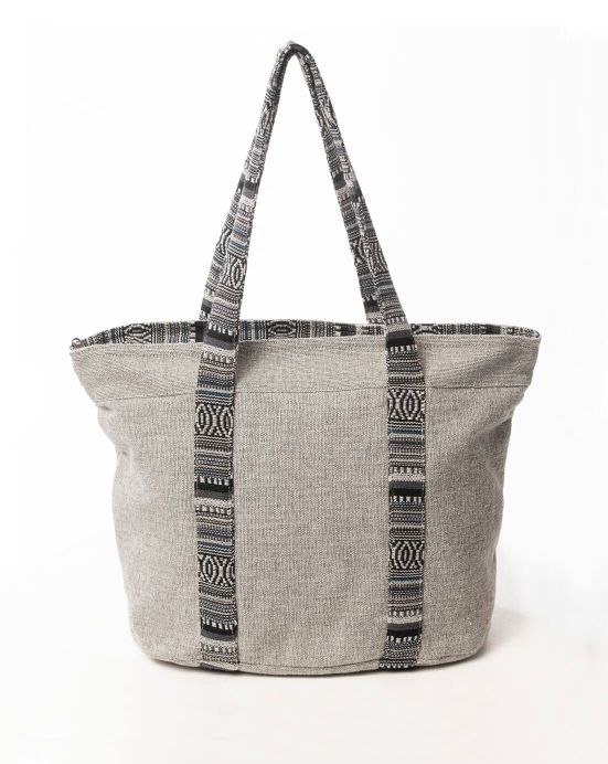 Handtasche Michaela Gautam Kapasa Grau